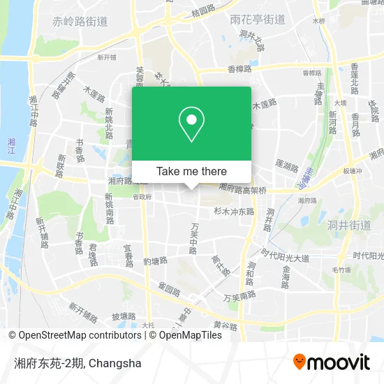 湘府东苑-2期 map