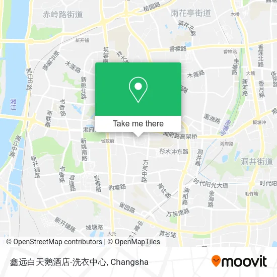 鑫远白天鹅酒店-洗衣中心 map