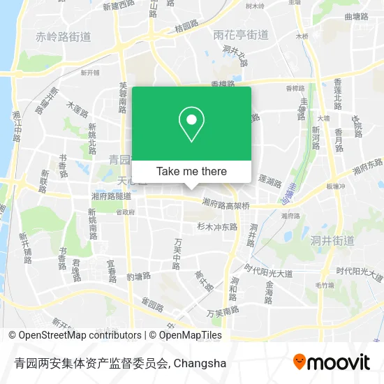 青园两安集体资产监督委员会 map