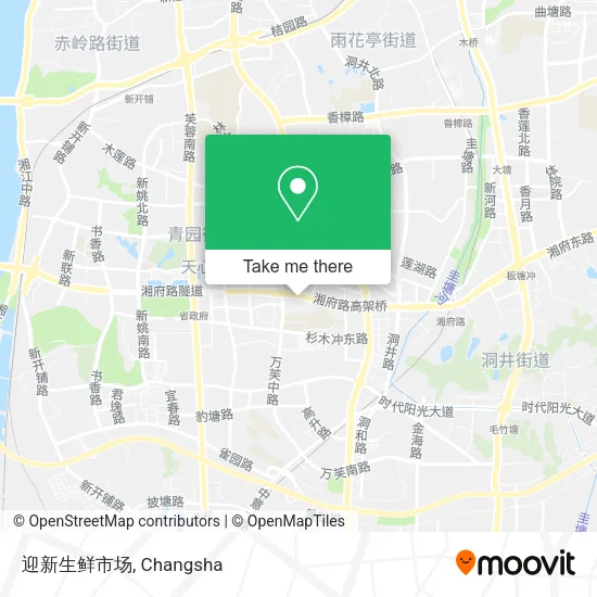 迎新生鲜市场 map