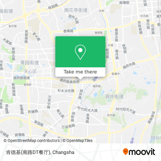 肯德基(南路DT餐厅) map
