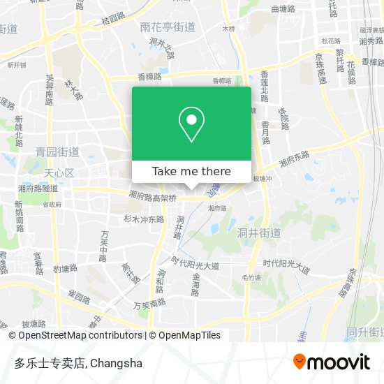 多乐士专卖店 map