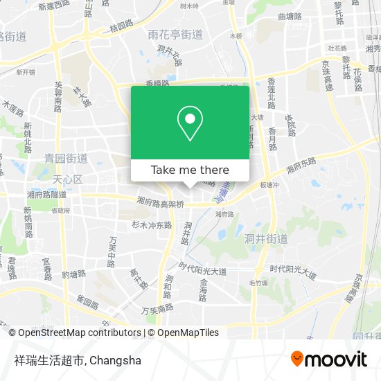 祥瑞生活超市 map