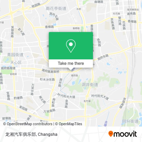 龙湘汽车俱乐部 map