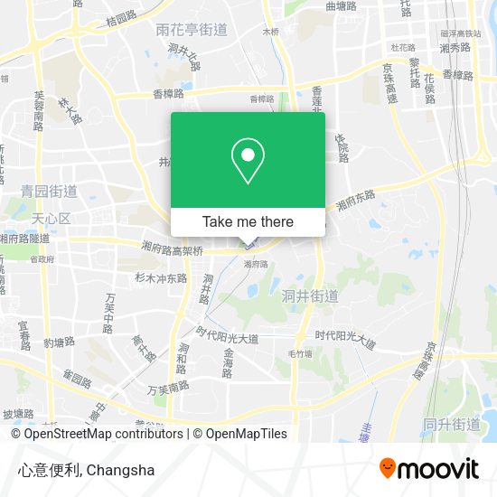 心意便利 map
