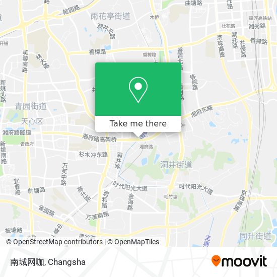 南城网咖 map