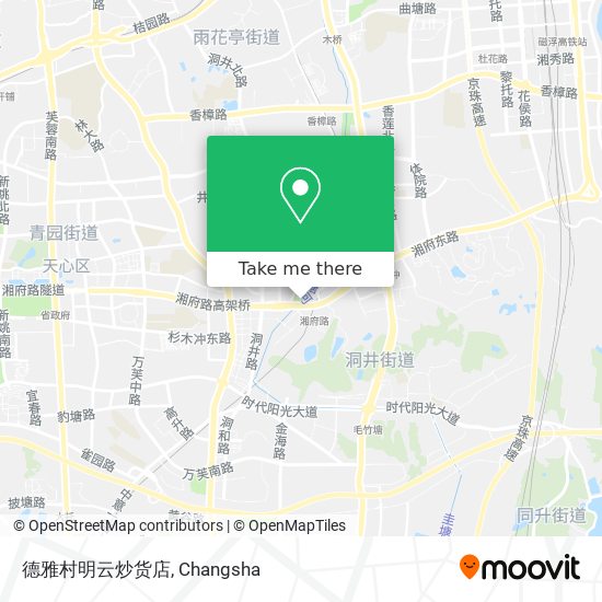 德雅村明云炒货店 map
