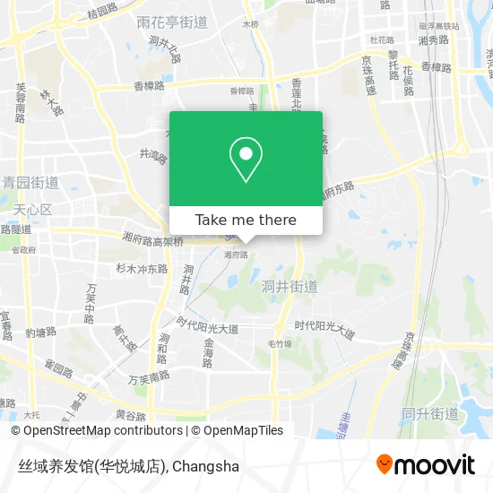 丝域养发馆(华悦城店) map