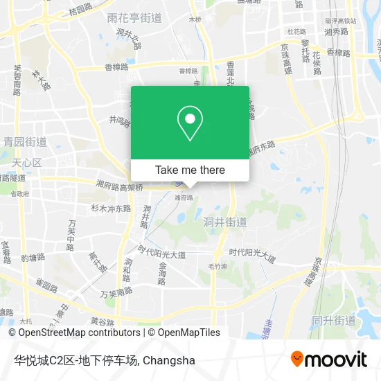 华悦城C2区-地下停车场 map