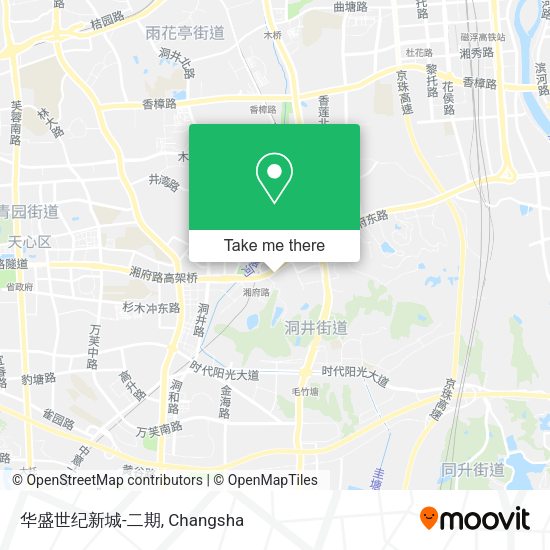 华盛世纪新城-二期 map