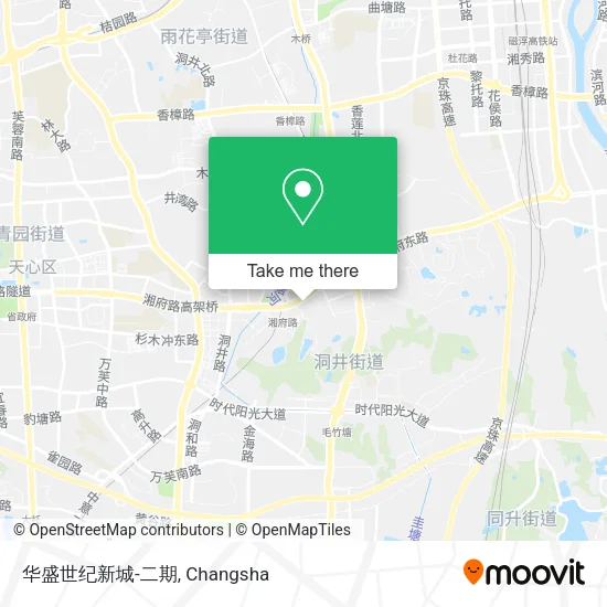 华盛世纪新城-二期 map