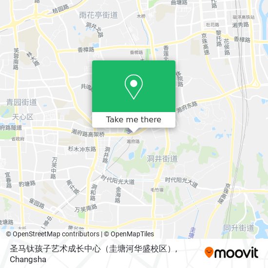 圣马钛孩子艺术成长中心（圭塘河华盛校区） map