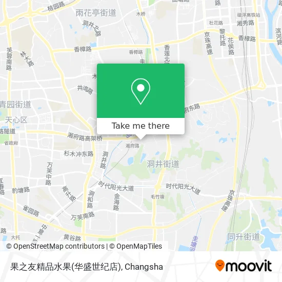果之友精品水果(华盛世纪店) map