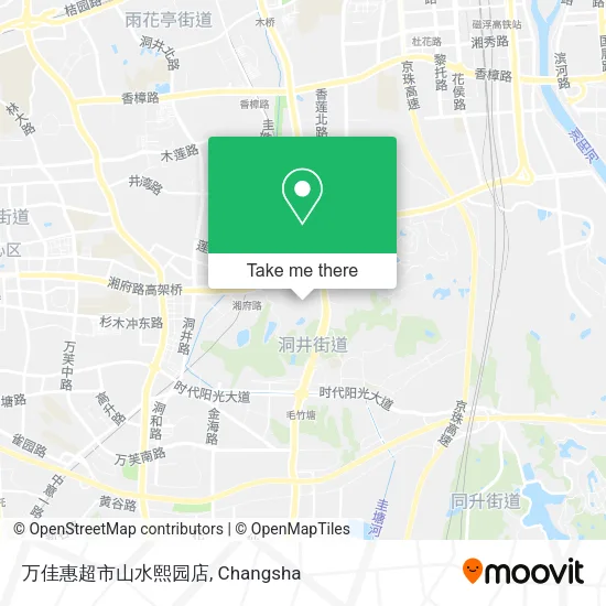 万佳惠超市山水熙园店 map