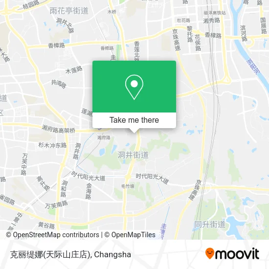 克丽缇娜(天际山庄店) map