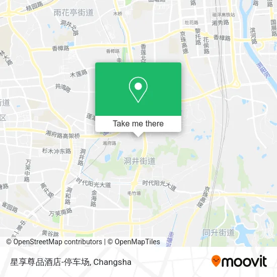 星享尊品酒店-停车场 map