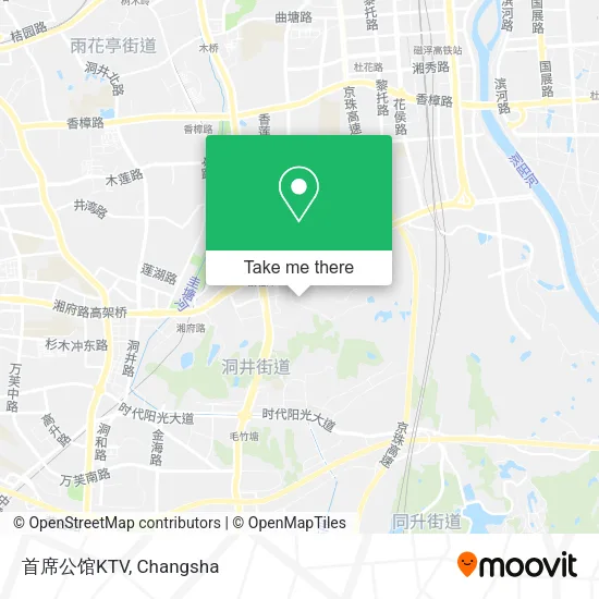 首席公馆KTV map
