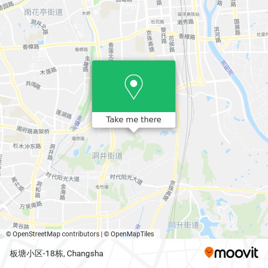 板塘小区-18栋 map