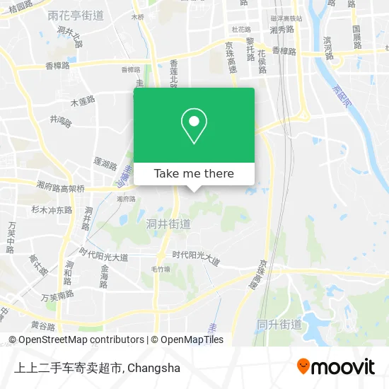 上上二手车寄卖超市 map