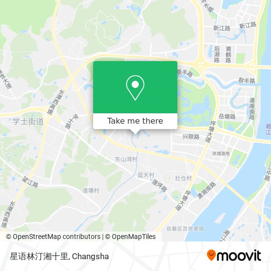 星语林汀湘十里 map