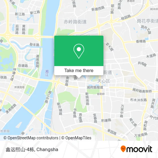 鑫远熙山-4栋 map