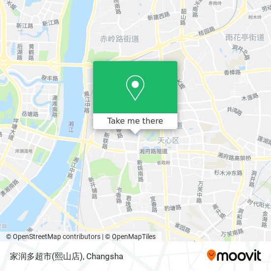家润多超市(熙山店) map