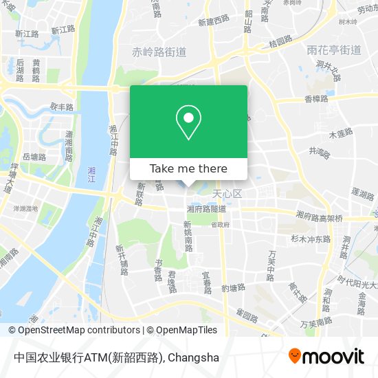 中国农业银行ATM(新韶西路) map