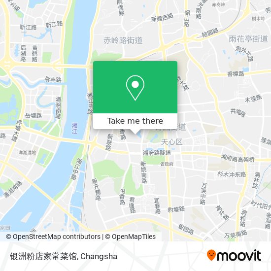银洲粉店家常菜馆 map