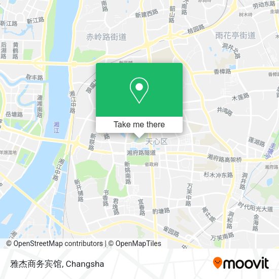 雅杰商务宾馆 map