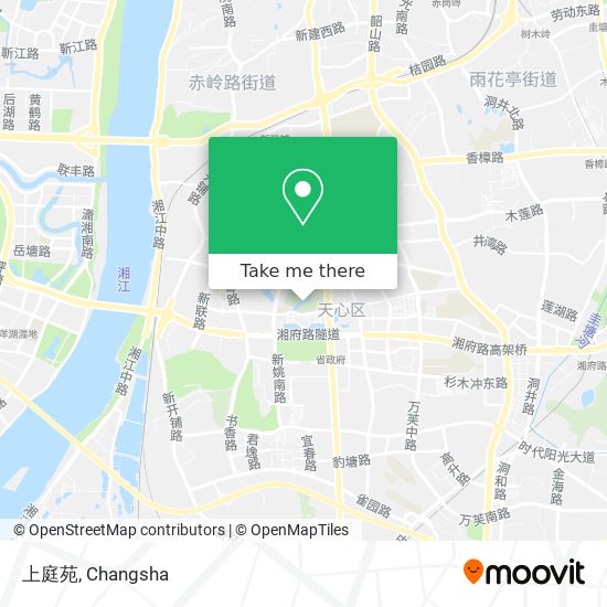 上庭苑 map