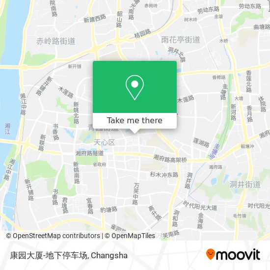 康园大厦-地下停车场 map