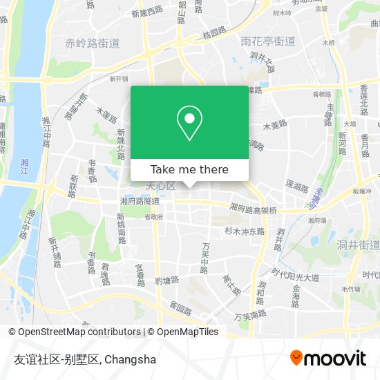 友谊社区-别墅区 map