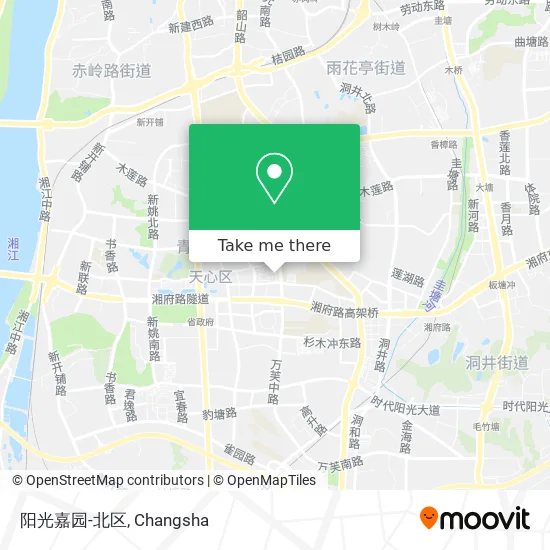 阳光嘉园-北区 map