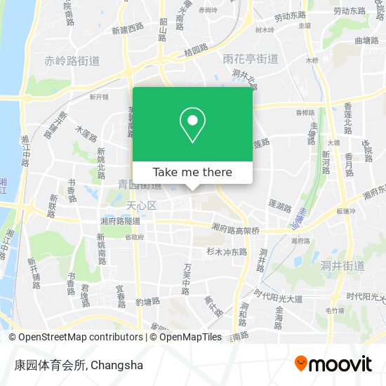 康园体育会所 map