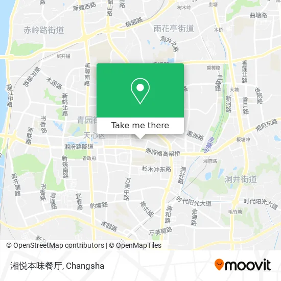 湘悦本味餐厅 map