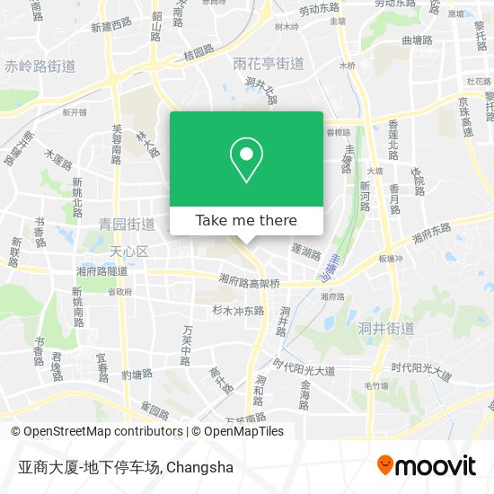 亚商大厦-地下停车场 map