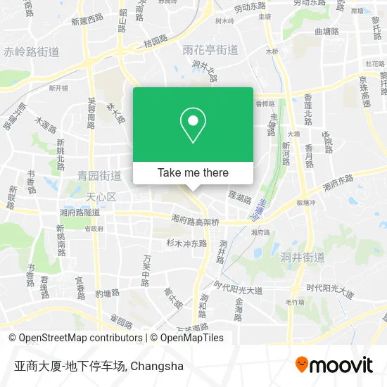 亚商大厦-地下停车场 map