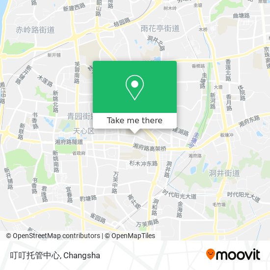 叮叮托管中心 map