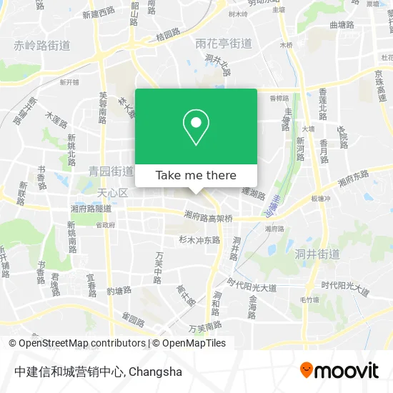 中建信和城营销中心 map