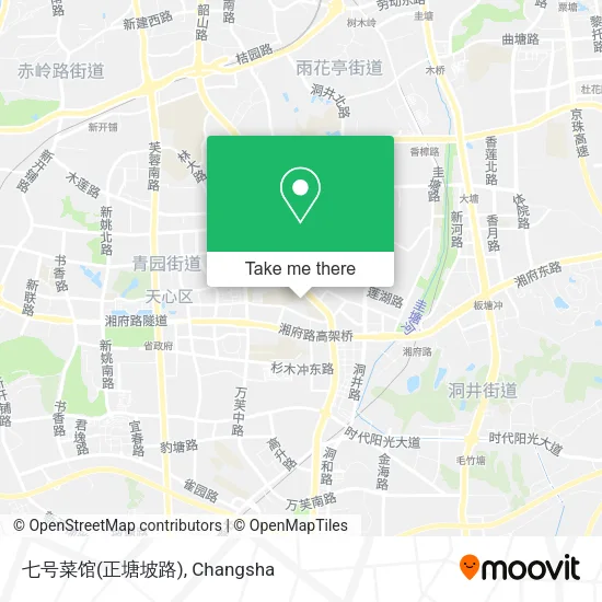 七号菜馆(正塘坡路) map