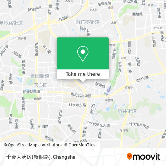 千金大药房(新韶路) map