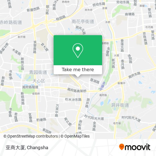 亚商大厦 map