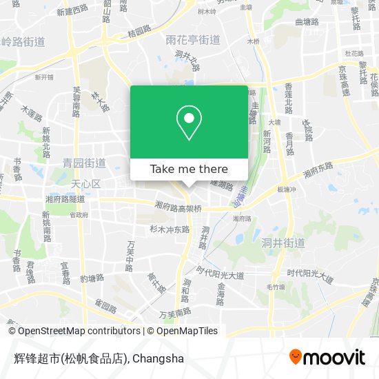 辉锋超市(松帆食品店) map