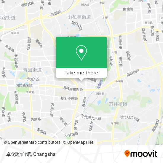 卓佬粉面馆 map