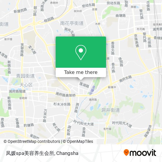 凤媛spa美容养生会所 map