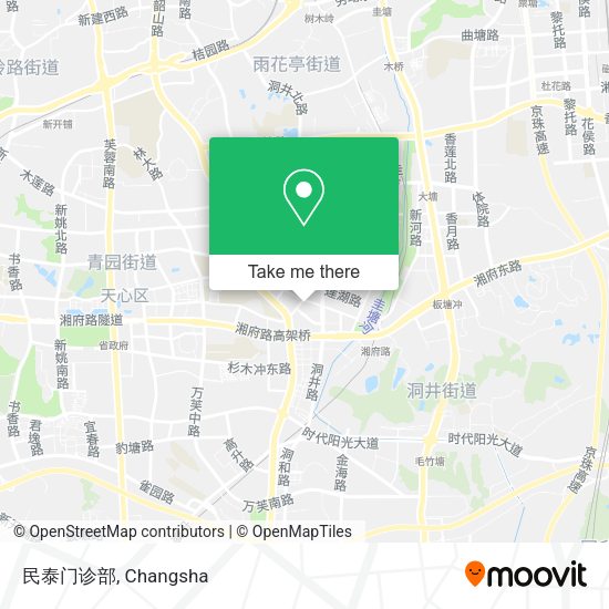 民泰门诊部 map