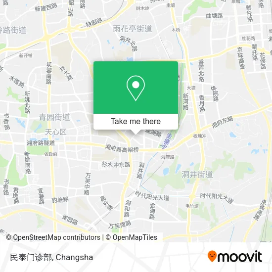 民泰门诊部 map