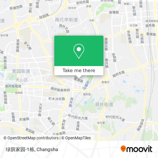 绿荫家园-1栋 map