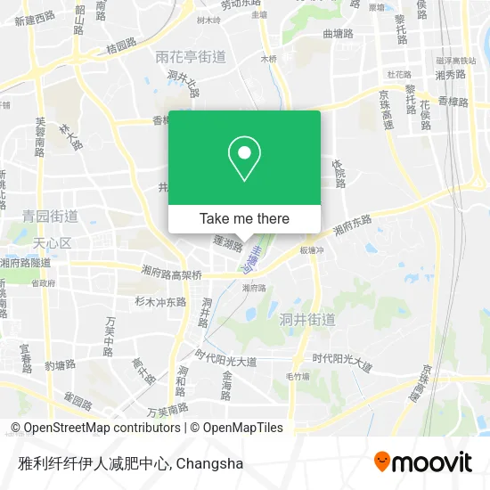 雅利纤纤伊人减肥中心 map