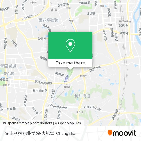 湖南科技职业学院-大礼堂 map